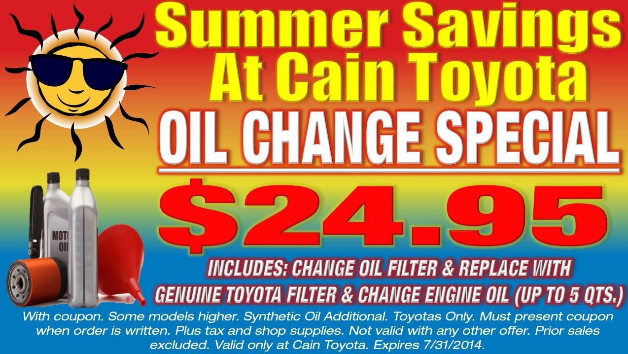 Toyota Service Coupons 2025 Printable