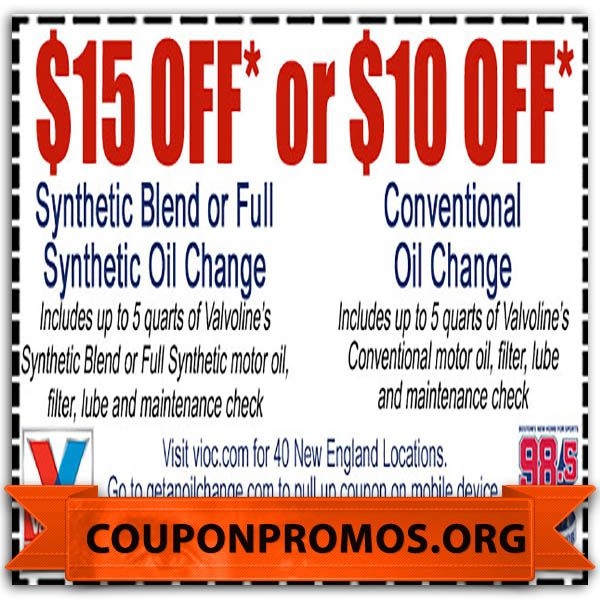Valvoline 50 Off Oil Change Coupon 50 Off Printable Printable 