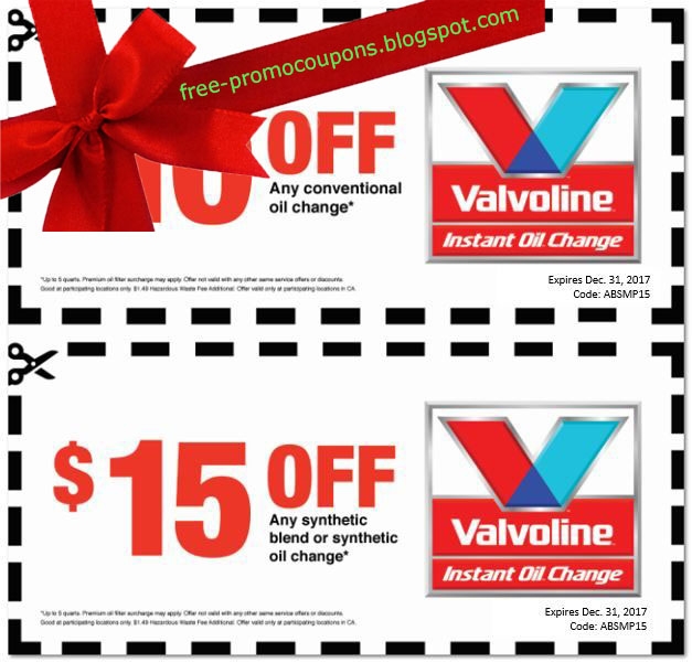 Valvoline Synthetic Oil Change Coupon Express Care Fast Featuring Quality