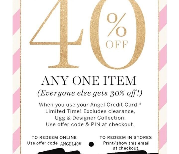 Victoria Secret Coupon Printable
